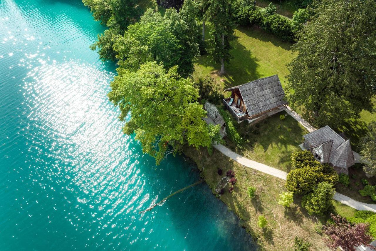 Private Beach House On Lake Блед Екстер'єр фото