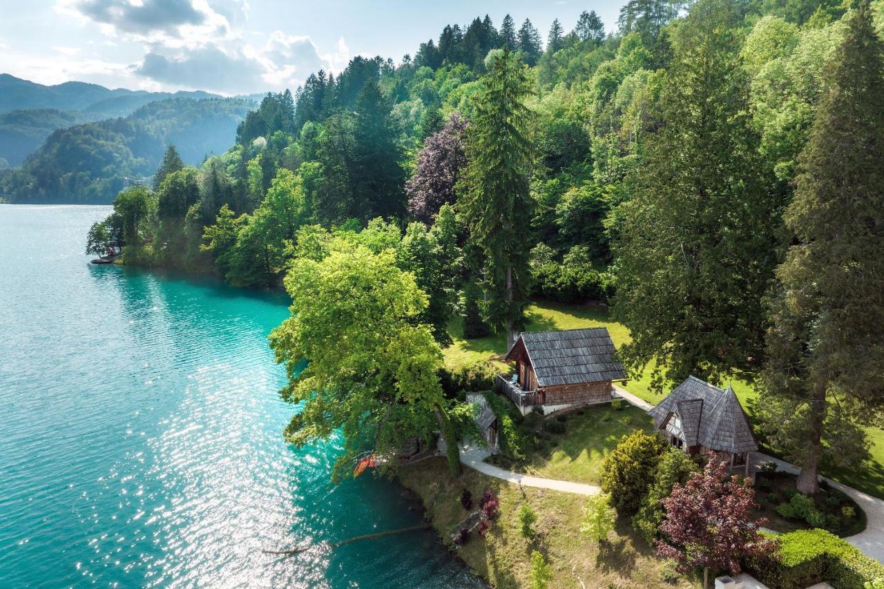 Private Beach House On Lake Блед Екстер'єр фото