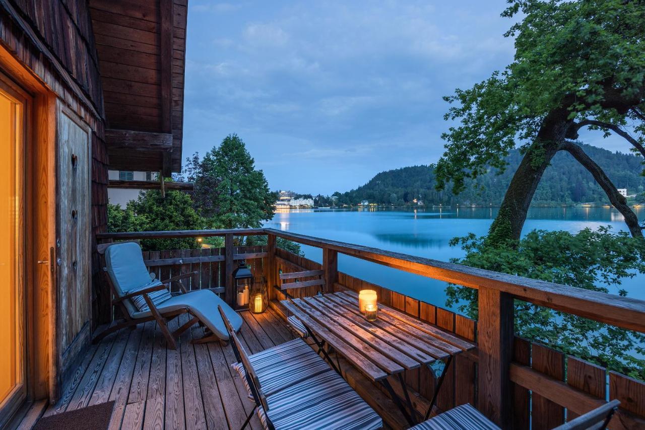 Private Beach House On Lake Блед Екстер'єр фото